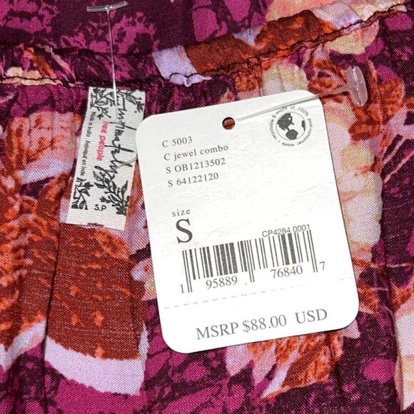 NWT Free People Sunfade Slip Dress Jewel Combo Small - Picture 10 of 12